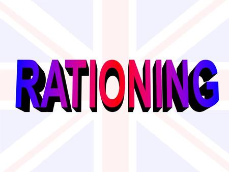 What is rationing? Rationing was introduced to Britain in 1940 and finished in 1953. each person could buy only a fixed amount of certain foods each week.