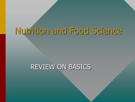 Nutrition and Food Science REVIEW ON BASICS. To beat eggs use a: Wire whip.