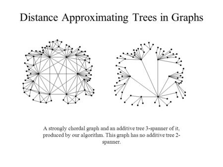 Distance Approximating Trees in Graphs