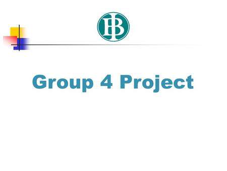 Group 4 Project.