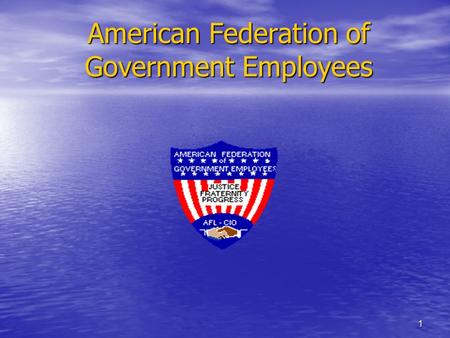 1 American Federation of Government Employees. 2 AFGE & Your Job Congress wants to privatize Federal jobs. Your job as a federal employee is in jeopardy.