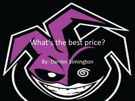 What’s the best price? By: Darren Simington The prices… Also for four bottles of pepsi it cost 6.56. 6.56/4 For a 6 pack it cost 12.37. 12.37/6 It’s.