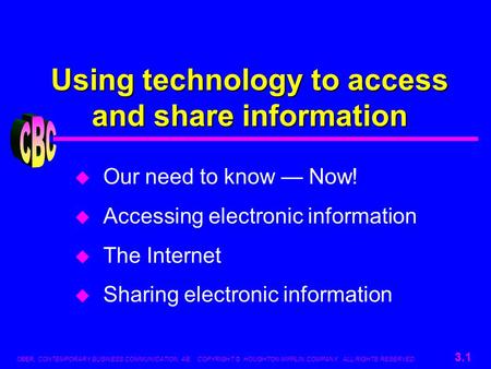 Using technology to access and share information