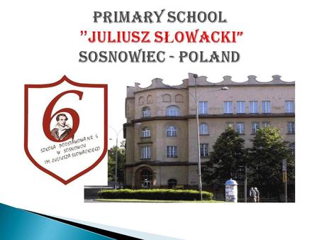 There are the following types of schools in Poland:  primary school - pupils from 6 to12 years old  gymnasium - students from 13 to15 years old (secondary.
