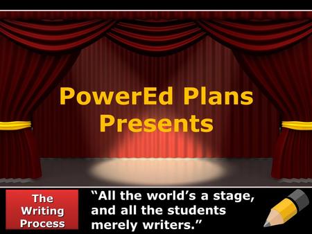 PowerEd Plans Presents