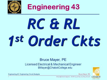 Licensed Electrical & Mechanical Engineer