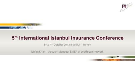 5th International Istanbul Insurance Conference