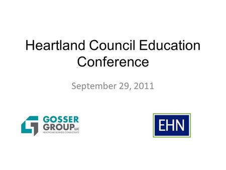 Heartland Council Education Conference September 29, 2011.
