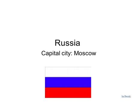 Russia Capital city: Moscow. Geography Russia is the world’s largest country in area, covering more than an eighth of Earth’s land. It is located in.