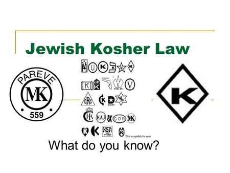 Jewish Kosher Law What do you know?. Keeping Kosher at Home Meat and dairy products may not be cooked or consumed together. You should wait six hours.