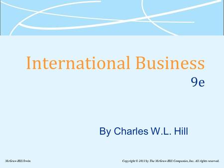 International Business 9e