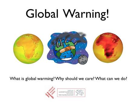 What is global warming? Why should we care? What can we do? Global Warning!