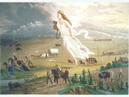 Manifest Destiny: destiny ordained by God to expand from Coast to Coast Louisiana Purchase: doubles the size of the nation, 1803, Jefferson War of 1812: