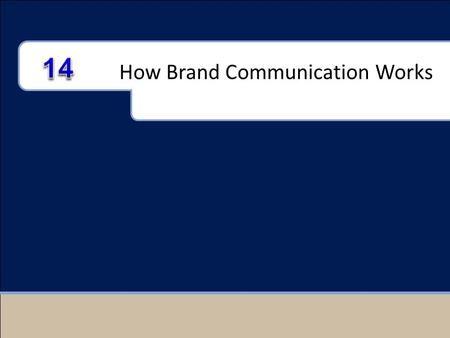 How Brand Communication Works