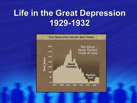 Life in the Great Depression 1929-1932. Unemployment  Thousands of businesses shut down (esp. luxury items/services)  Millions of workers were unemployed.