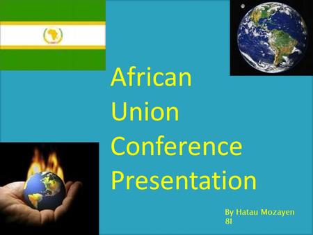 African Union Conference Presentation