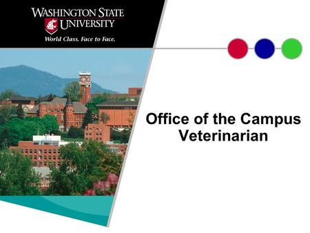 Office of the Campus Veterinarian