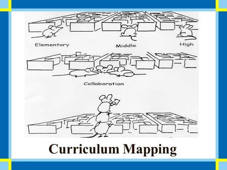 Curriculum Mapping.