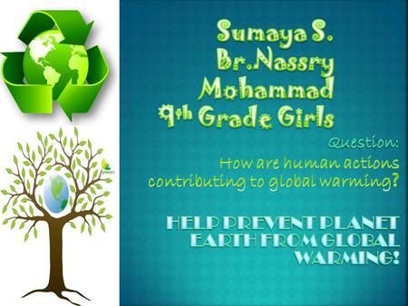 Sumaya S. Br.Nassry Mohammad 9th Grade Girls