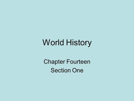 World History Chapter Fourteen Section One. Why Explore? People from Europe wanted luxury goods from the East (Asia) Items such as: spices, silk, perfumes,