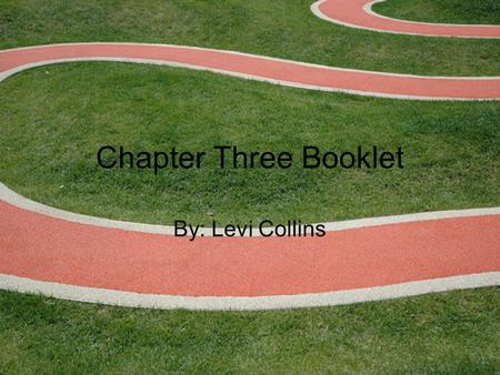 Chapter Three Booklet By: Levi Collins. Section One Vocabulary Kinetic Theory: An explanation of how particles in matter behave. Melting Point: The particles.
