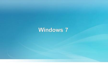 2 Windows 7 – New Features DirectAccess Active Directory authentication without a VPN connection Firewall and NAT friendly with most existing network.
