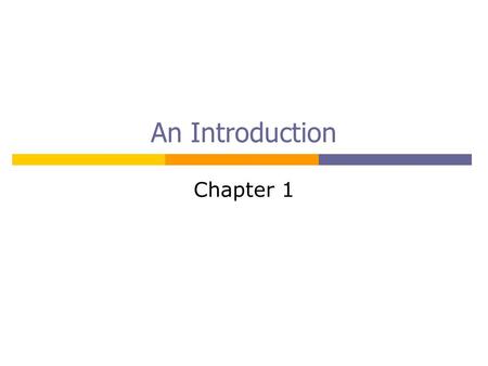 An Introduction Chapter 1. 2301274 Chapter 1 Introduction2 Computer Systems  Programmable machines  Hardware + Software (program) HardwareProgram.