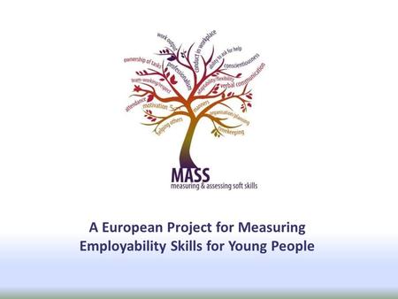 A European Project for Measuring Employability Skills for Young People.