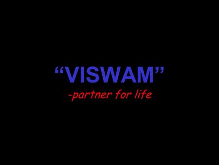“VISWAM” -partner for life. Jai Gurudev Point-Of-Sale Billing Inventory Management & Financial Accounting A single stop software solution for Traders,