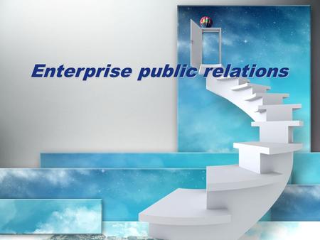 Enterprise public relations