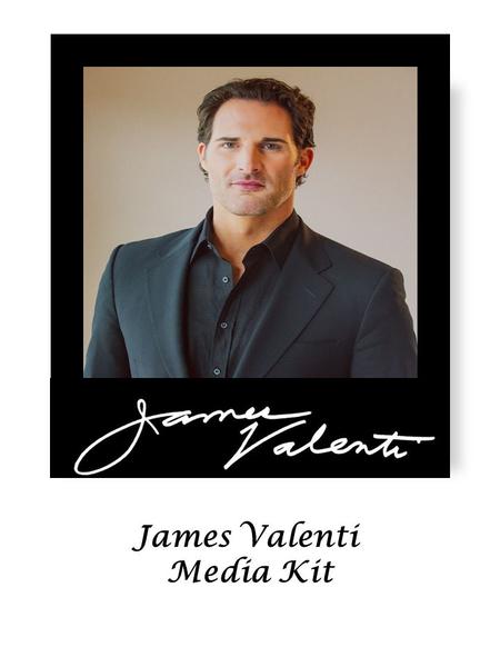 James Valenti Media Kit. American tenor, James Valenti has a voice of Italianate lustre which is continually compared to some of the greatest tenors of.