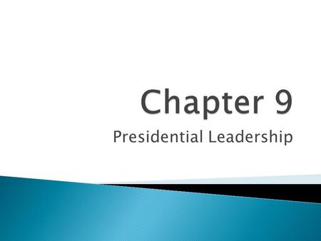 Presidential Leadership. Presidential Powers  Need for a strong Executive ◦ The founders recognized the need for a strong executive. ◦ A strong executive.