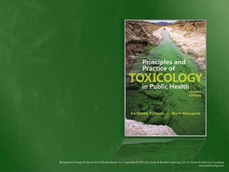 Distribution, Storage, and Elimination of Toxicants