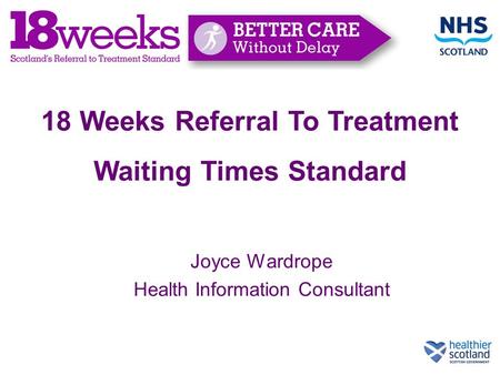 18 Weeks Referral To Treatment Waiting Times Standard