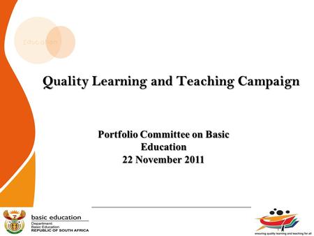 Portfolio Committee on Basic Education