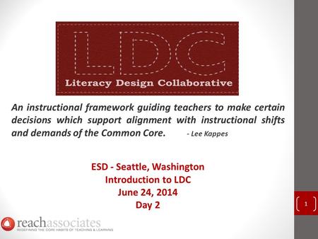 An instructional framework guiding teachers to make certain decisions which support alignment with instructional shifts and demands of the Common Core.