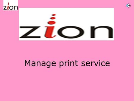 Manage print service Introduction Zion imaging solutions is a professional company of remanufactured toner cartridges and providing MPS solutions to.