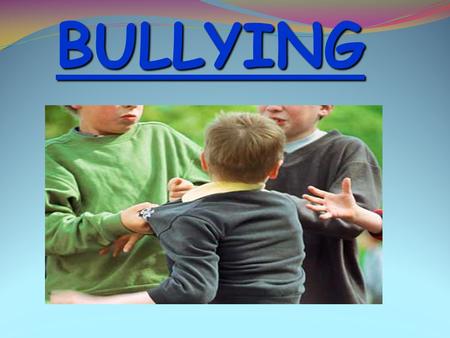 BULLYING 1 Lucia– How does this make you feel? Not too good does it. Victims of bullying feel this same pain your are feeling right now. They deal with.