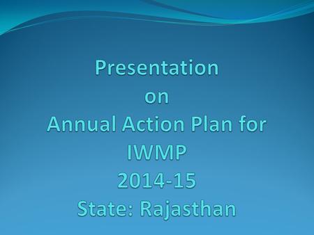 Summary of IWMP Sr. No. ParticularsYear of AppraisalTotal Batch-I (2009-10) Batch-II (2010-11) Batch-III (2011-12) Batch-IV (2012-13) Batch-V (2013-14)
