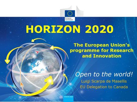 The European Union's programme for Research and Innovation