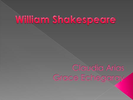  William Shakespeare was an English poet and playwright. He is often called England's national poet and the Bard of Avon“. His plays have been translated.