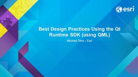 Best Design Practices Using the Qt Runtime SDK (using QML)