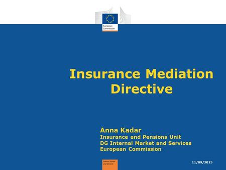 Insurance Mediation Directive