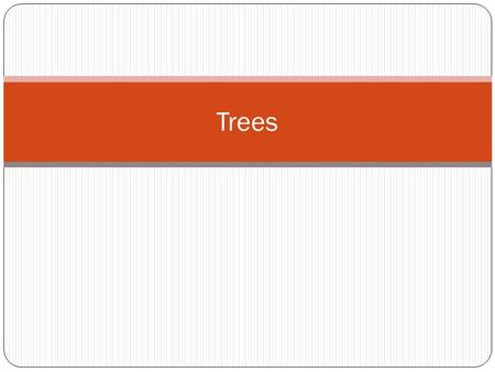 Trees. Tree Terminology Chapter 8: Trees 2 A tree consists of a collection of elements or nodes, with each node linked to its successors The node at the.
