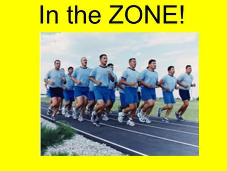 In the ZONE! This will be you next class, Cardio is going to be every day for at least 20-30 min.