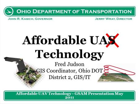 Affordable UAV Technology - GSAM Presentation May 2011
