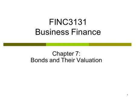 FI Corporate Finance Leng Ling