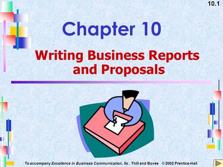 Writing Business Reports and Proposals