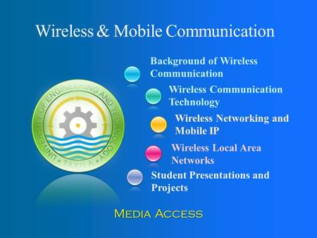Ch. 3: Media Access SDMA, FDMA, TDMA Aloha, reservation schemes