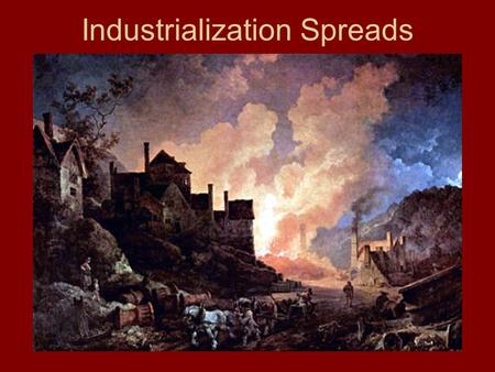 Industrialization Spreads. Industrialization in the U.S. I. The United States possessed many of the same resources that allowed Great Britain to mechanize.